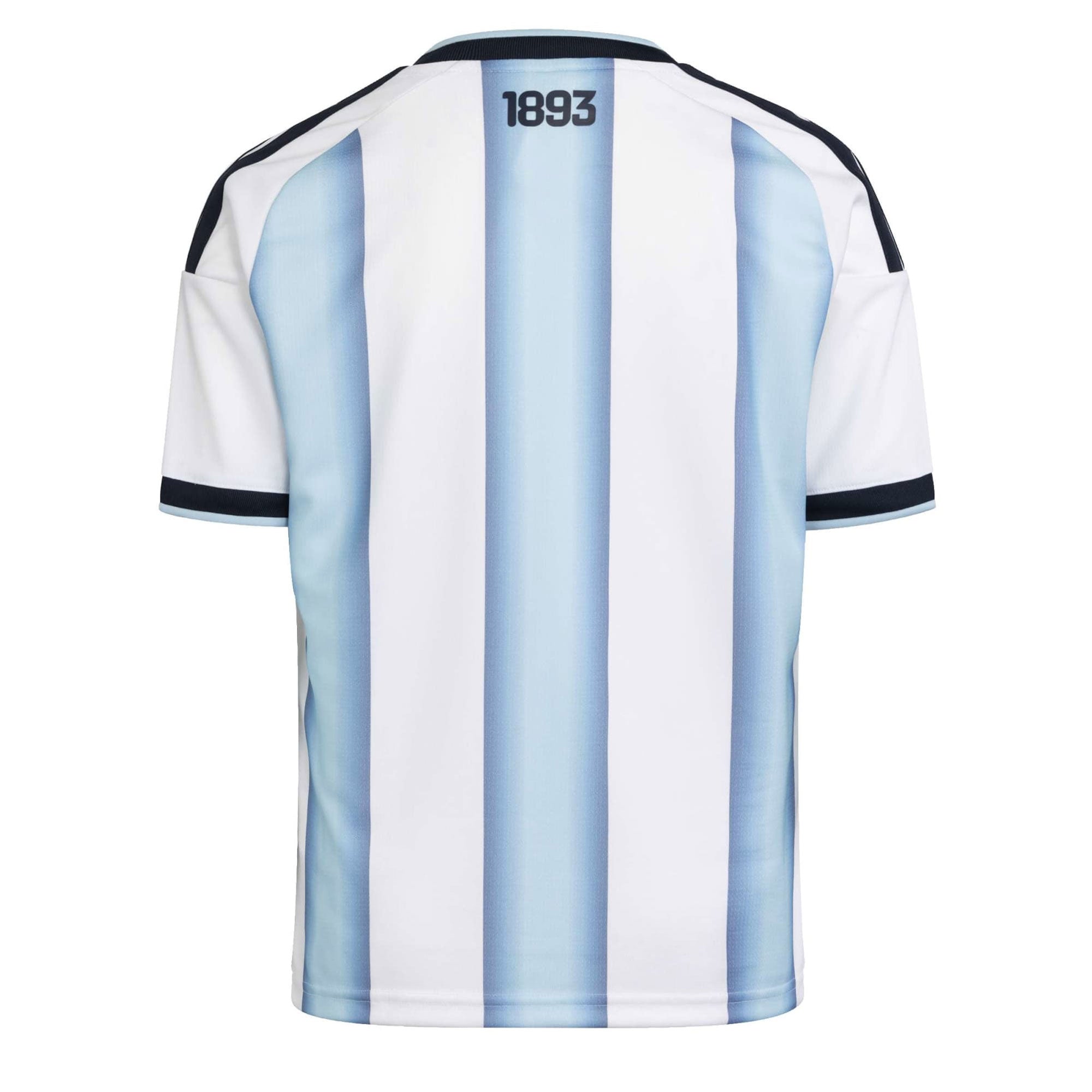 adidas Argentina Youth Home Stadium Soccer Jersey World Cup 2026