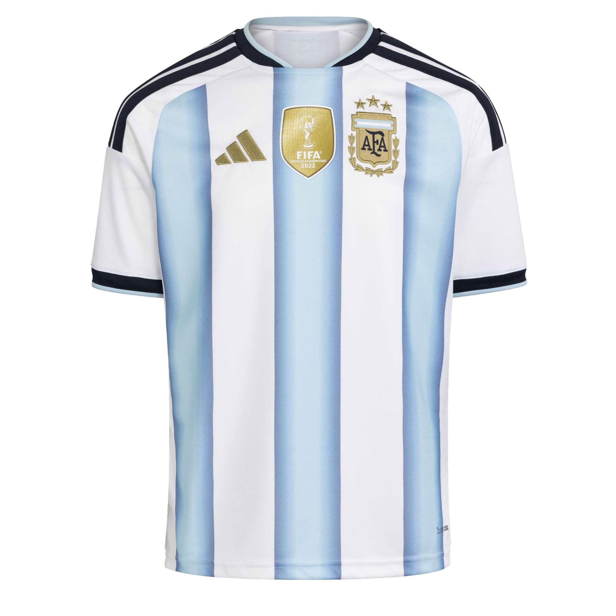 adidas Argentina Youth Home Stadium Soccer Jersey World Cup 2026