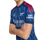 adidas Kids Arsenal 2025/26 Away Jersey Night Indigo/Grey Two Crest