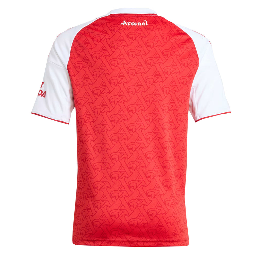 adidas Kids Arsenal 2025/26 Home Jersey Red/White Back