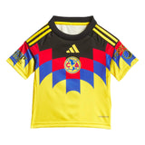adidas Kids Club America 2025/26 Home Mini Kit Yellow Front Shirt