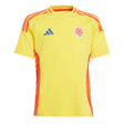 adidas Kids Colombia 2024/25 Home Jersey Yellow Front