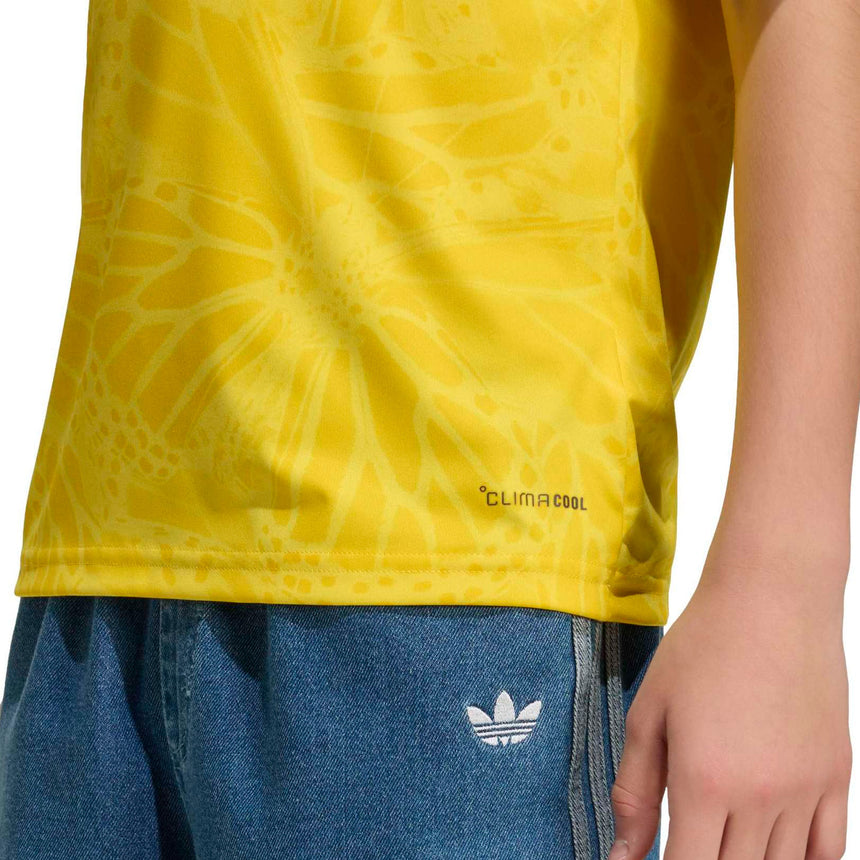 adidas Kids Colombia World Cup 2026 Home Jersey Yellow Hem