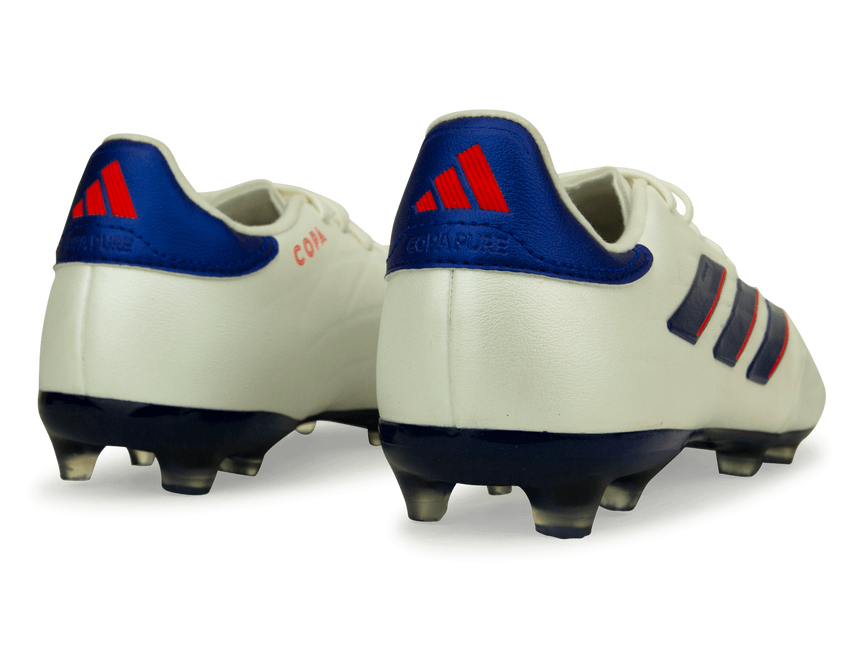 adidas Kids Copa Pure 2 Elite FG White/Blue Rear