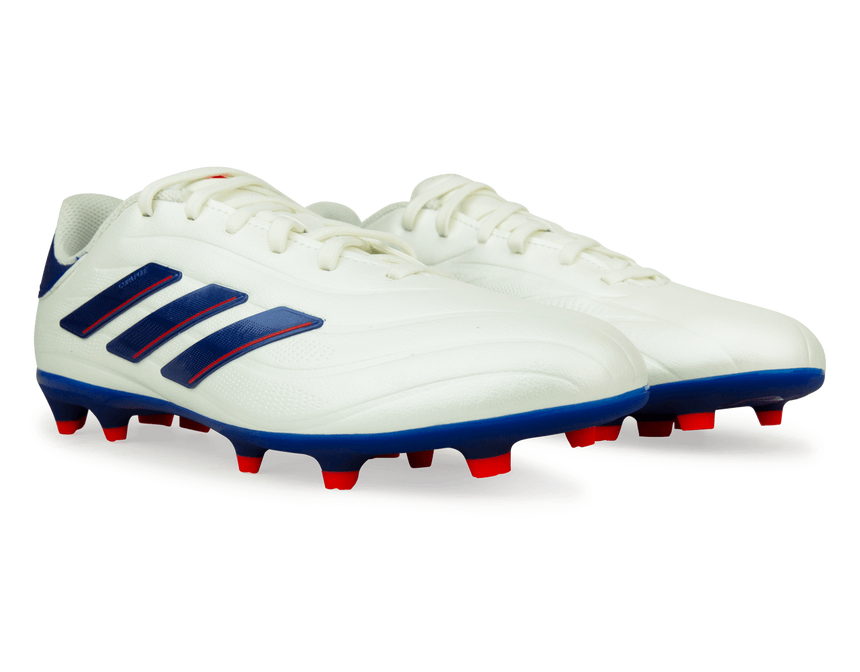adidas Kids Copa Pure 2 League FG White/Blue Together