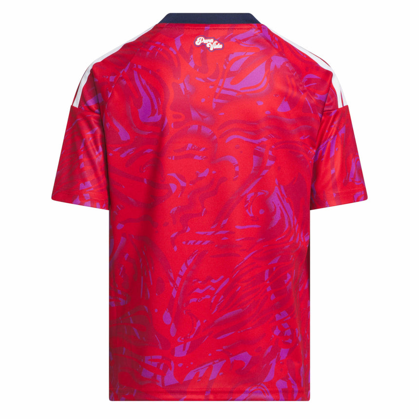 adidas Kids Costa Rica World Cup 2026 Home Jersey Red Back
