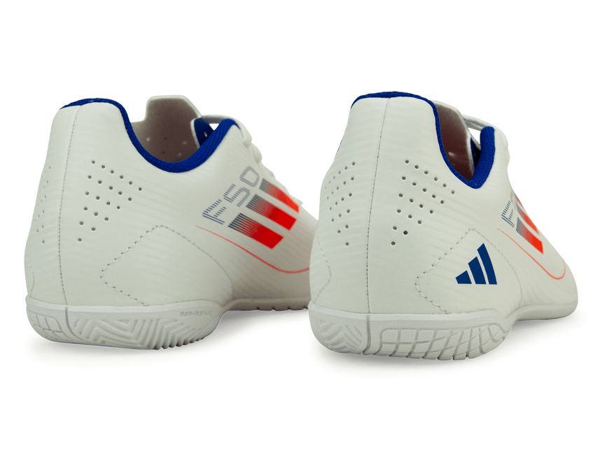 adidas Kids F50 Club IN White/Lucid Blue Rear