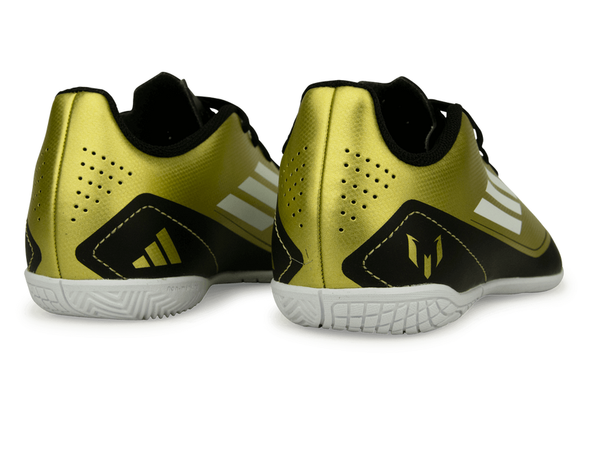 adidas Kids F50 Club Messi IN Gold/Black/White Rear