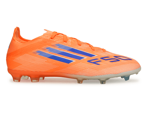 adidas Youth F50 Elite FG Orange/Lucid Blue – Azteca Soccer