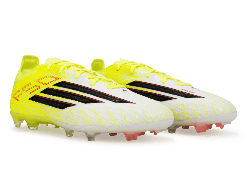 adidas Kids F50 Elite FG Solar Yellow/Black/Red Together