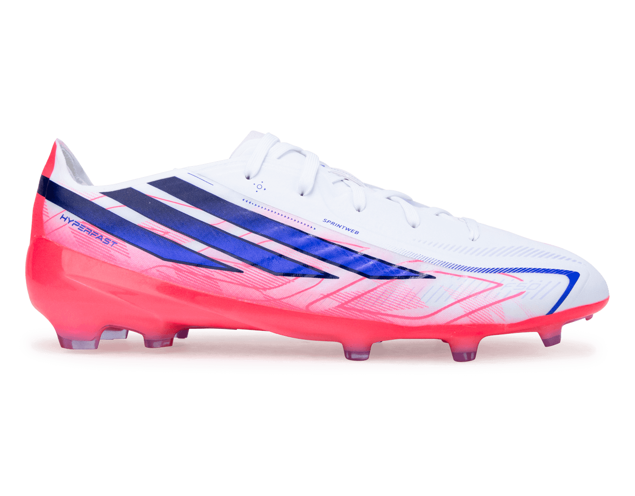 adidas Kids F50 Hyperfast Elite FG White/Solar Purple – Azteca Soccer