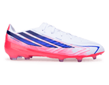 adidas Kids F50 Hyperfast Elite FG White/Solar Purple Side