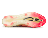 adidas Kids F50 Hyperfast Elite Laceless FG Soccer Cleats Solar Red/Black Sole
