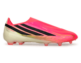 adidas Kids F50 Hyperfast Elite Laceless FG Soccer Cleats Solar Red/Black