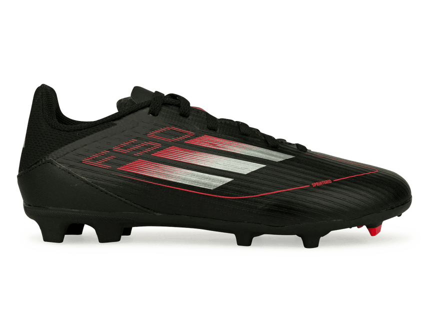 adidas Kids F50 League FG/MG Black/Metallic/Red