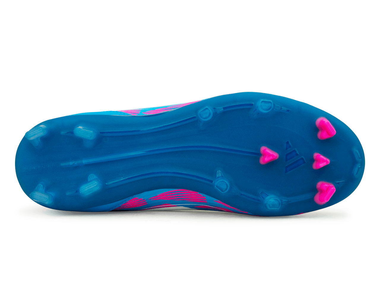 adidas Kids F50 League FG/MG Blue/Pink/White Sole