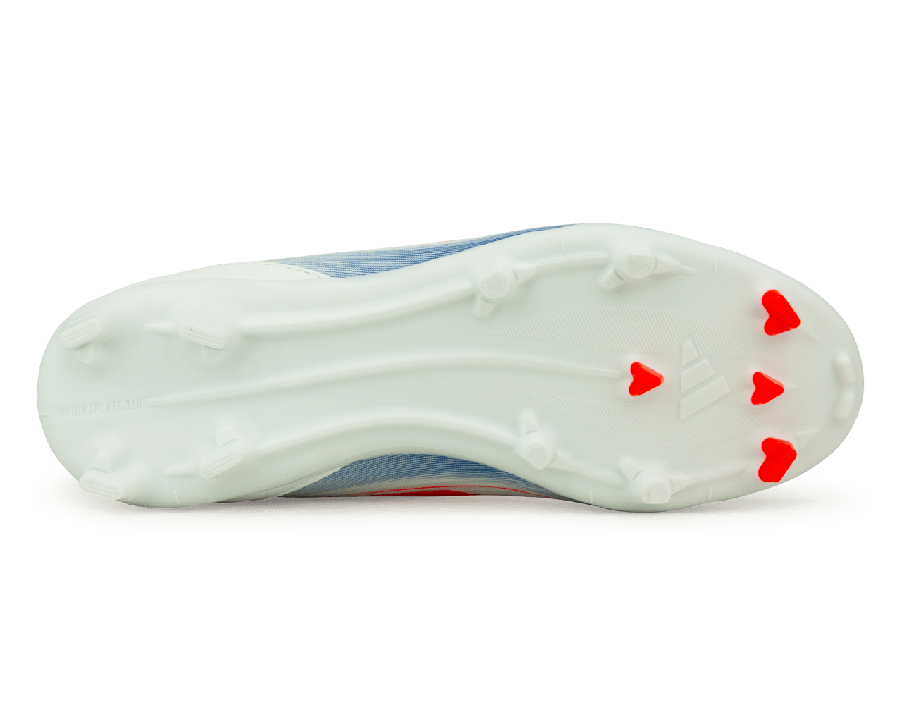 adidas Youth F50 League FG/MG White/Lucid Blue – Azteca Soccer