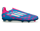 adidas Kids F50 League LL FG/MG Blue/White/Pink