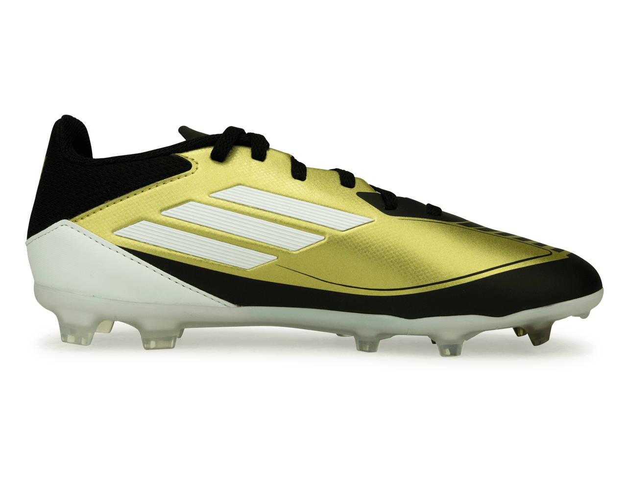 adidas Youth F50 League Messi FG/MG Gold/Black/White – Azteca Soccer