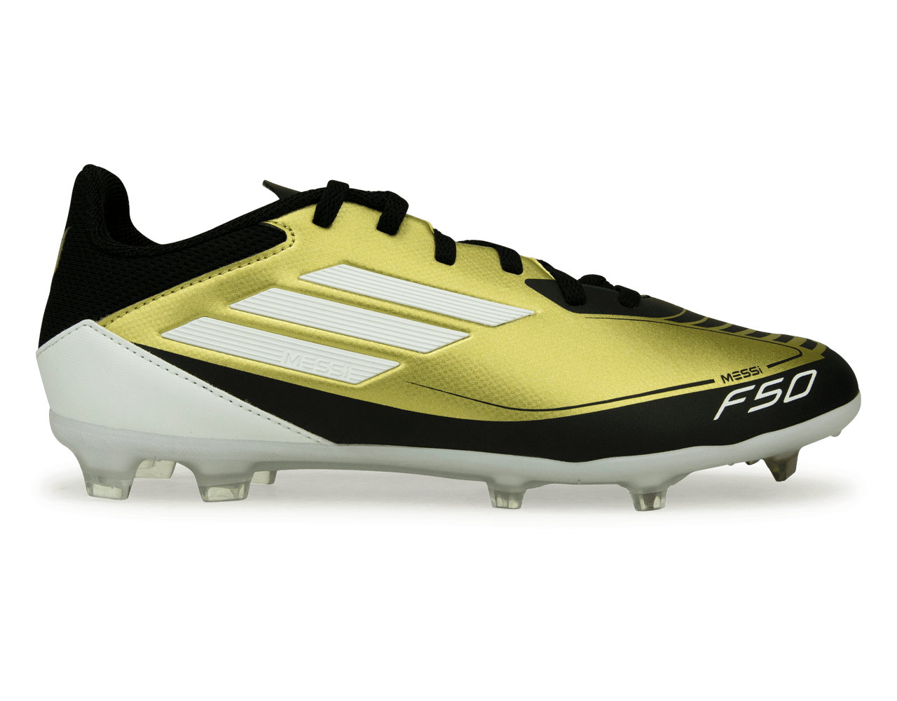 adidas Youth F50 League Messi FG/MG Gold/Black/White – Azteca Soccer adidas Youth F50 League Messi FG/MG Gold/Black/White – Azteca Soccer