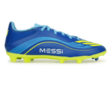 adidas Kids Messi F50 League FG/MG Sea Blue/Solar Yellow