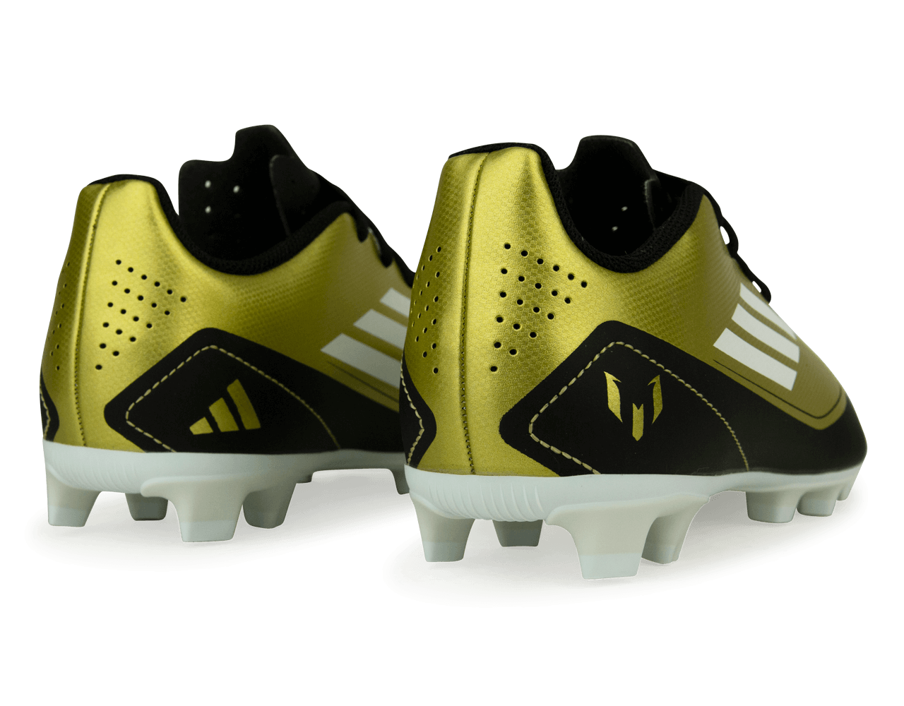 adidas Kids F50 Messi Club FxG Gold/White/Black Rear