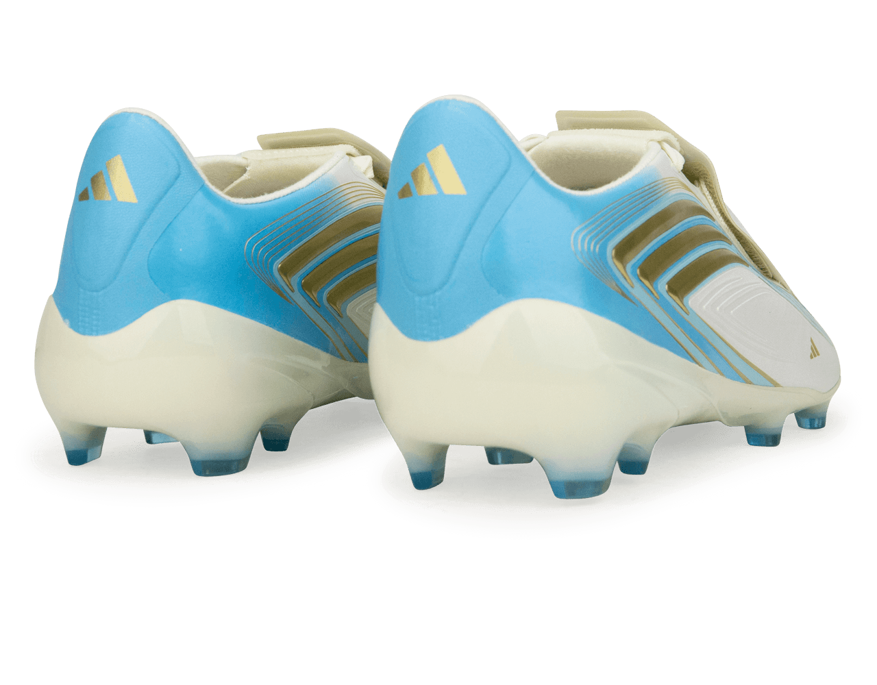 adidas Kids F50 Messi Elite FG Ivory/Sea Blue/Ice Blue – Azteca Soccer