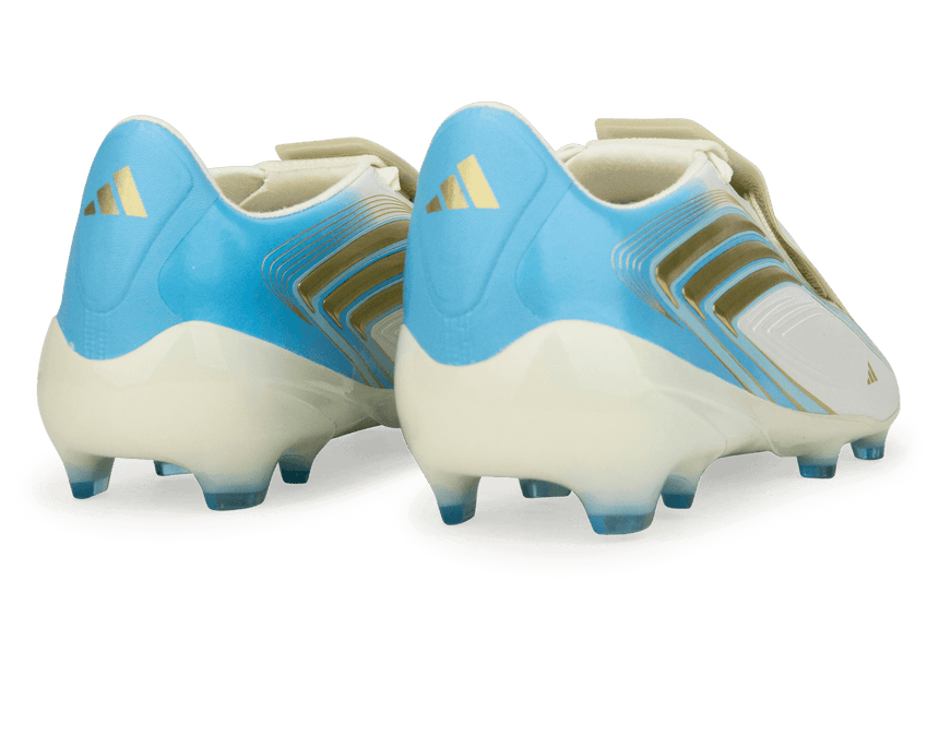 adidas Kids F50 Messi Elite FG Ivory/Sea Blue/Ice Blue Rear