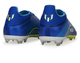 adidas Kids F50 Messi Elite FG Sea Blue/Solar Yellow Back
