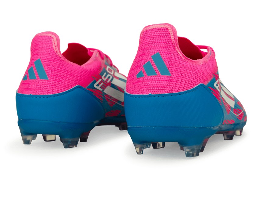 adidas Youth F50 Pro FG Pink/White/Blue – Azteca Soccer adidas Youth F50 Pro FG Pink/White/Blue – Azteca Soccer