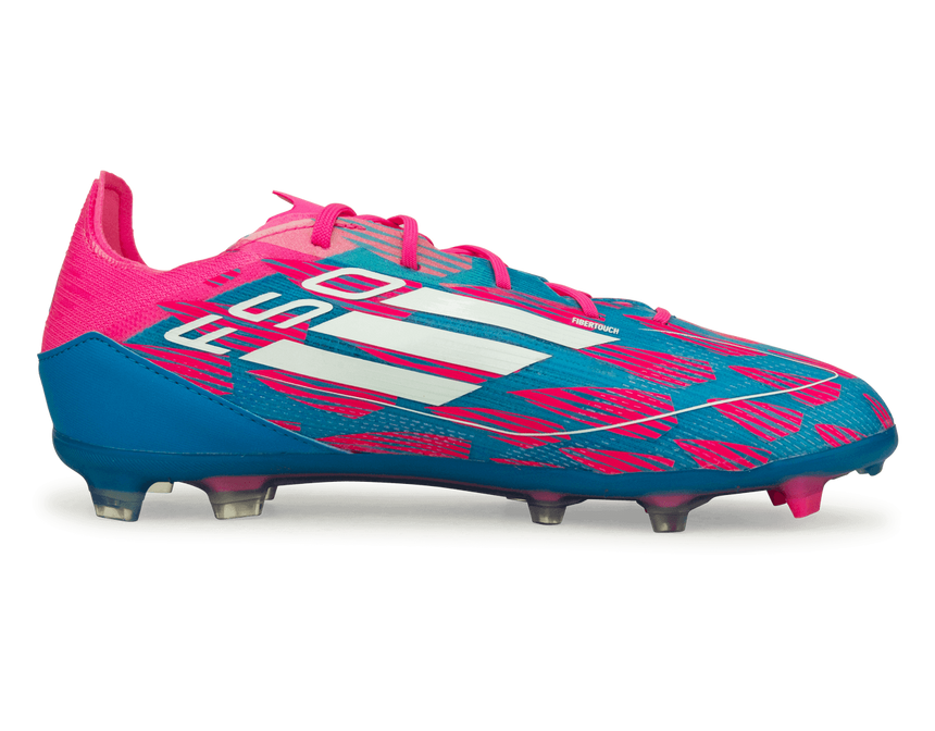 adidas Youth F50 Pro FG Pink/White/Blue – Azteca Soccer