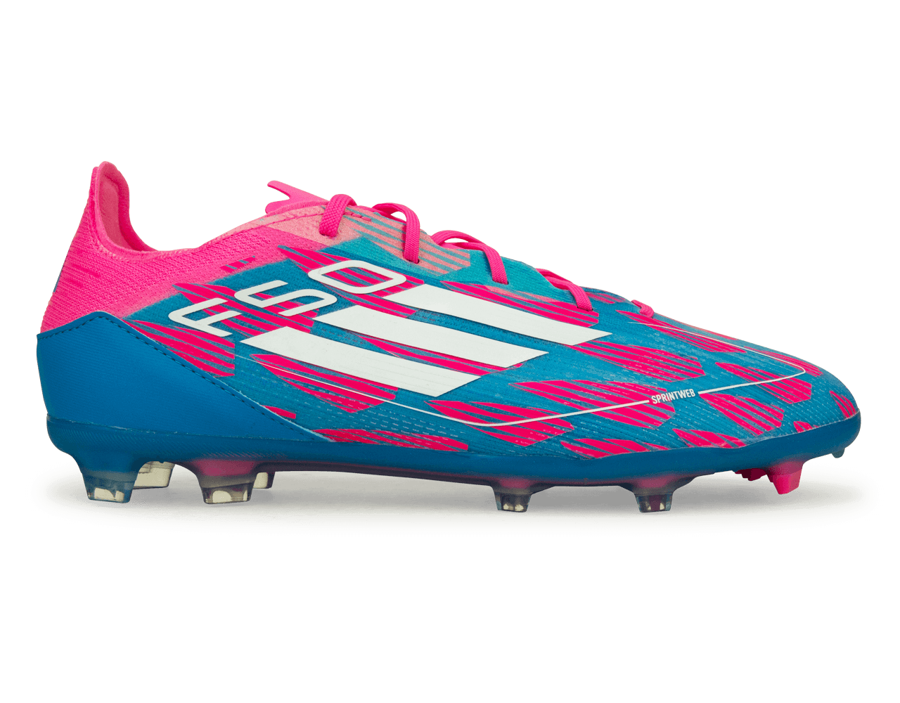 adidas Kids F50 Pro FG Pink/White/Blue