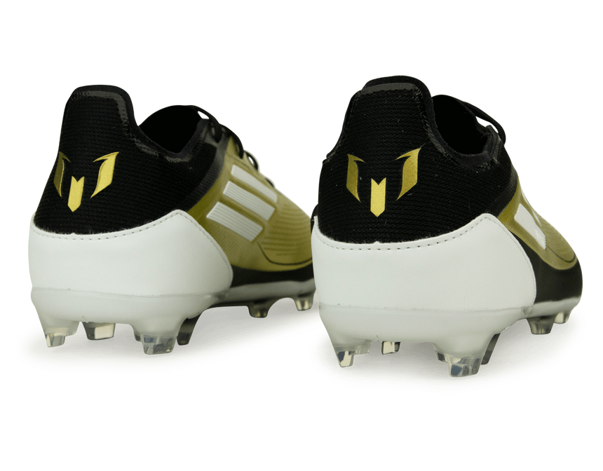 adidas Kids F50 Pro Messi FG Gold/Black/White Rear
