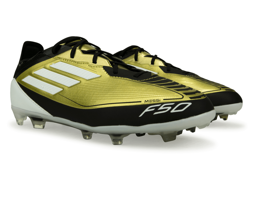 adidas Kids F50 Pro Messi FG Gold/Black/White Together