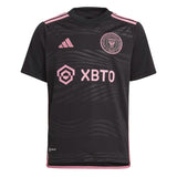 adidas Kids Inter Miami 2023/24 Away Jersey Black/Pink Front