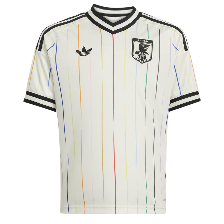 adidas Kids Japan World Cup 2026 Away Jersey White/Black Front