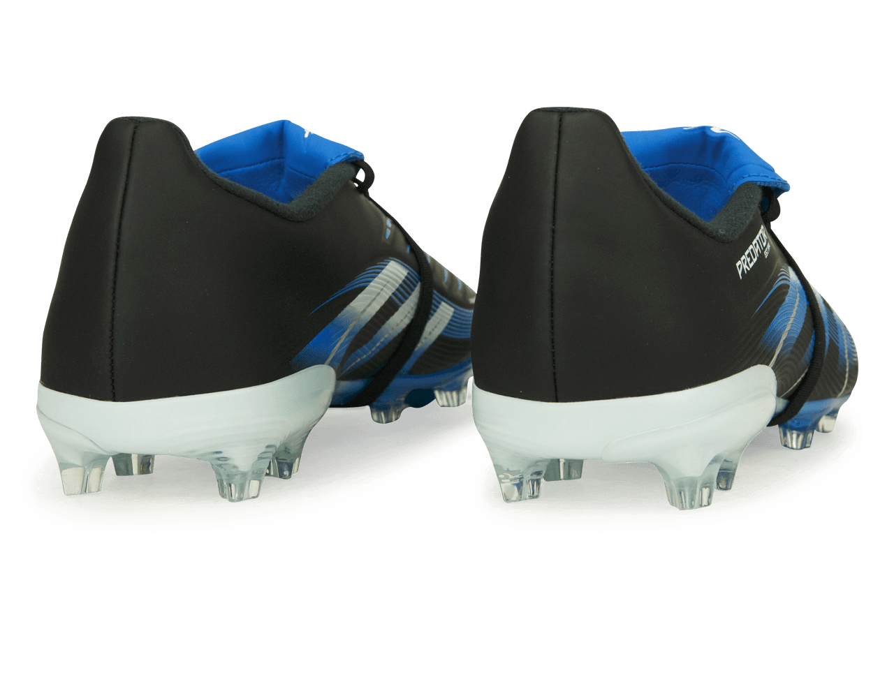 adidas Kids Jude Bellingham Predator League Foldover Tongue FG Black/Blue Rear