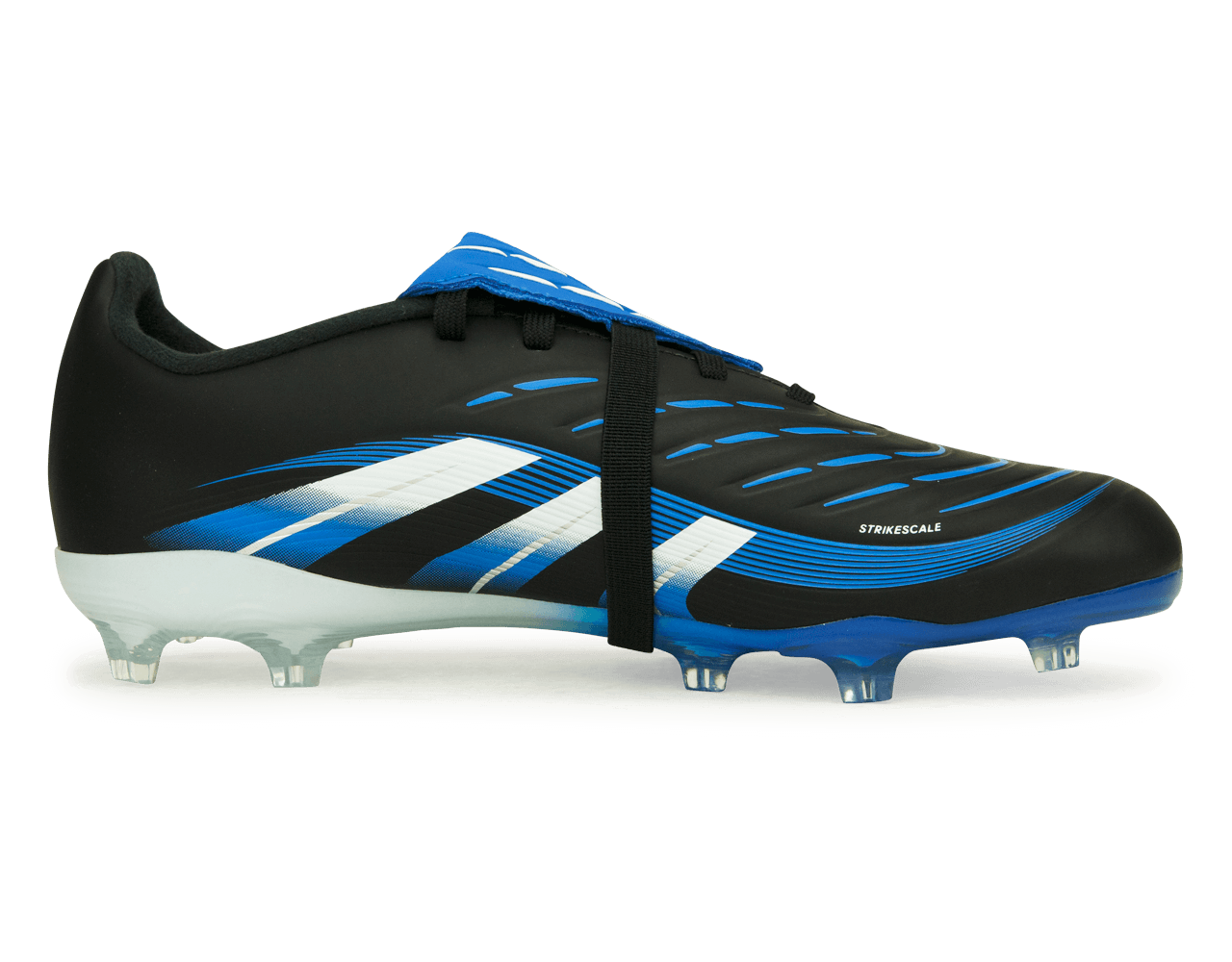 adidas Kids Jude Bellingham Predator League Foldover Tongue FG Black/Blue Side