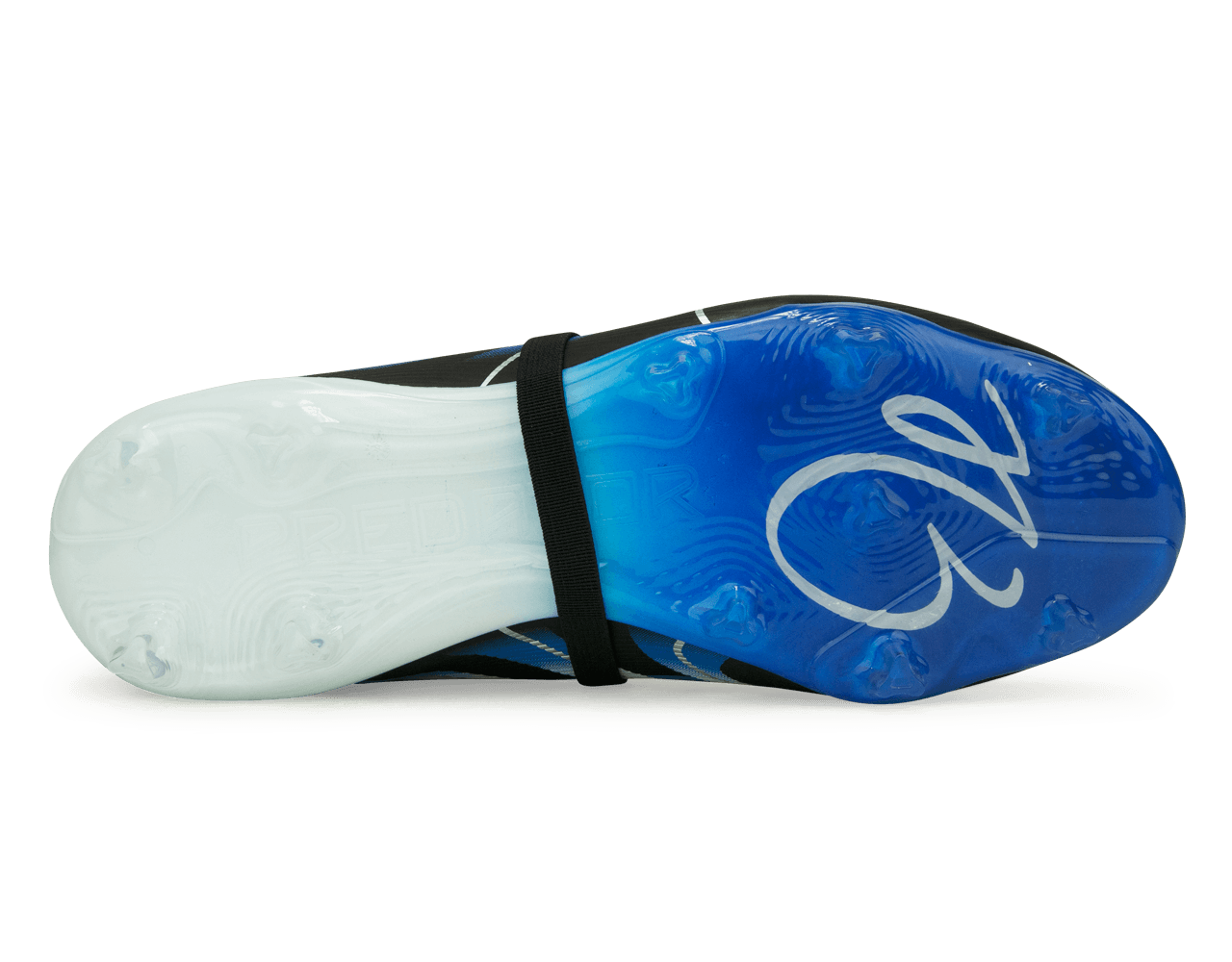 adidas Kids Jude Bellingham Predator League Foldover Tongue FG Black/Blue Sole