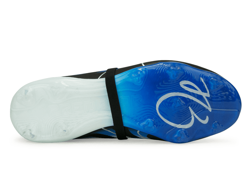 adidas Kids Jude Bellingham Predator League Foldover Tongue FG Black/Blue Sole