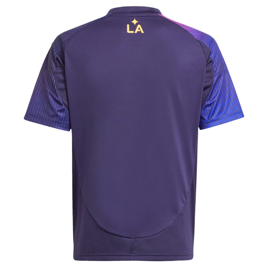adidas Kids LA Galaxy 2025/26 Away Jersey RIZON Back