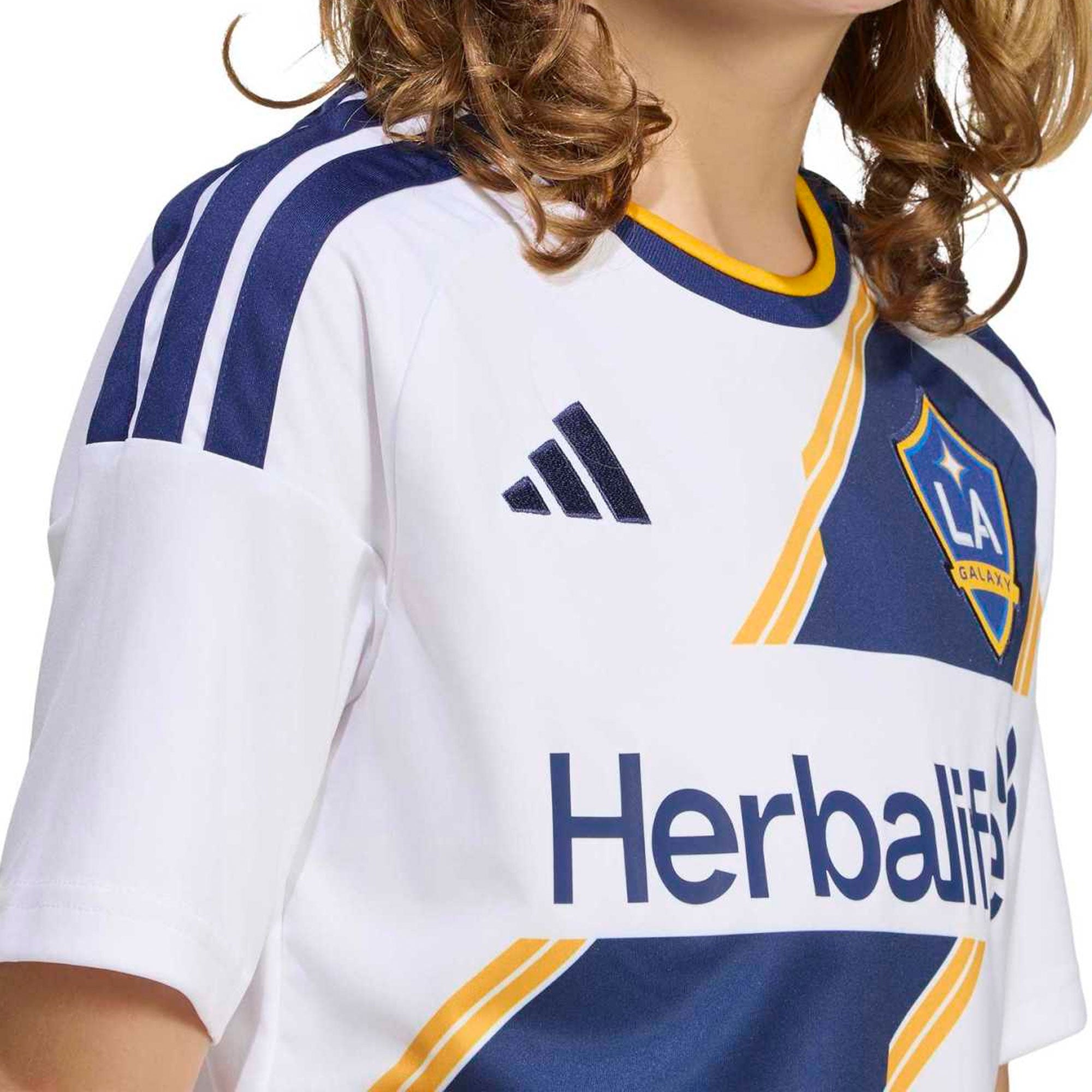 adidas LA Galaxy Youth Home Stadium 2026/27 Soccer Jersey – Azteca