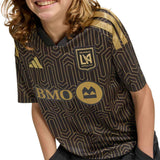 adidas Kids LAFC 2026/27 Home Jersey Black/Gold Crest