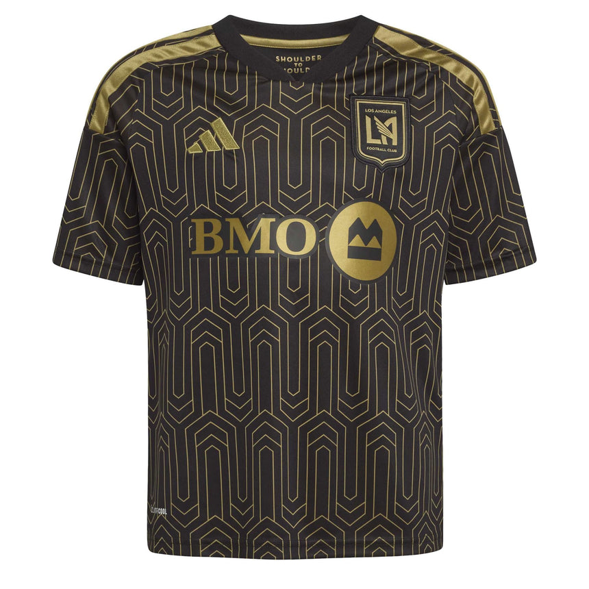 adidas Kids LAFC 2026/27 Home Jersey Black/Gold Front