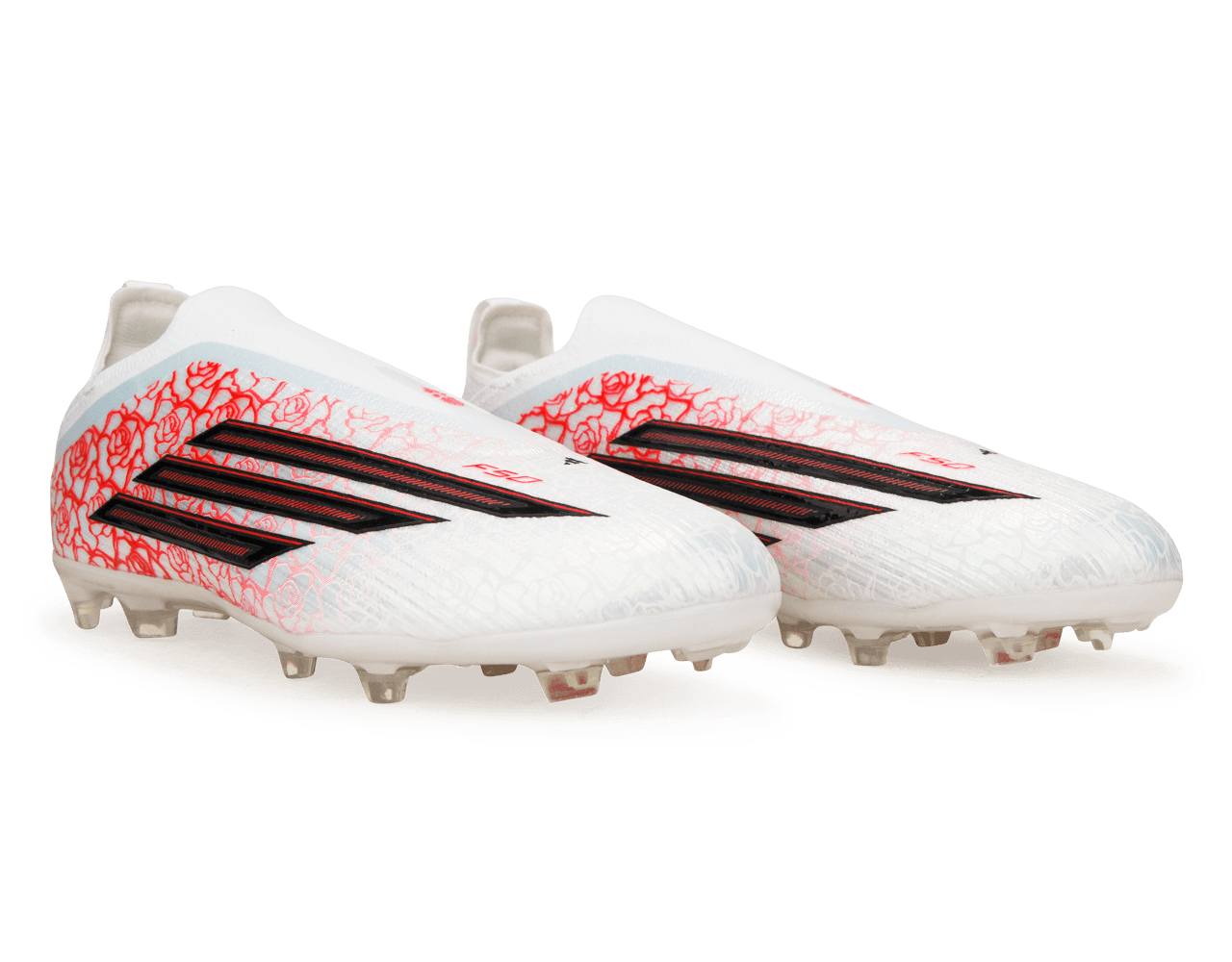 シューズ F50 ELITE FG LAMINE YAMAL 27cm adidas Youth F50 Elite 'Lamine Yamal' Laceless FG White/Black/Red