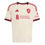 adidas Kids Liverpool FC 2025/26 Away Jersey Wonder White Front