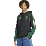 adidas Kids Mexico 26 Tiro Hoodie Black/Green Model
