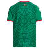 adidas Kids Mexico World Cup 2026 Authentic Home Jersey Green Back