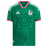 adidas Kids Mexico World Cup 2026 Authentic Home Jersey Green Front