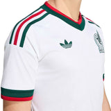 adidas Kids Mexico World Cup 2026 Away Jersey White Crest